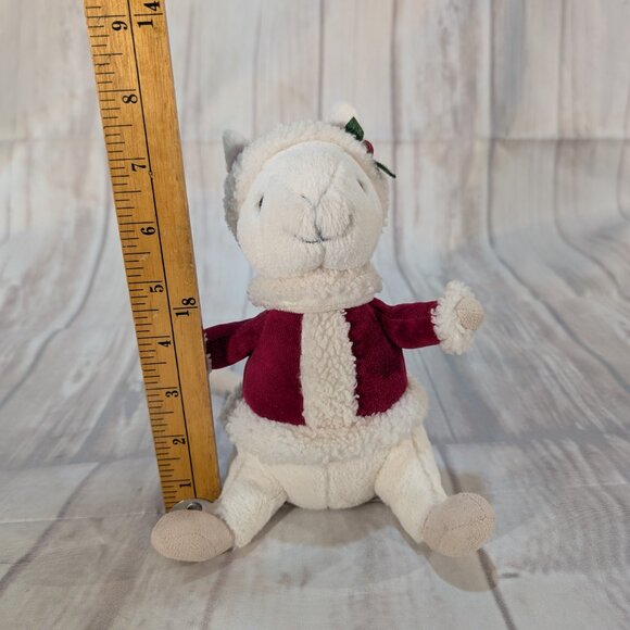 Jellycat Christmas Merry Mouse Soft Toy Stuffed Animal - Picture 5 of 9